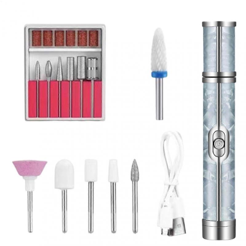 Electric Nail File, Nail Drill Kit, Portable Nail Drill Set, Gel Polish Removal