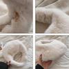 Fur Women'S Small Half Moon Bag Luxury Warm Plush Wrist Bags For Women Fashion Furry Short Handle Clutch Cute Ladies Coin Purses