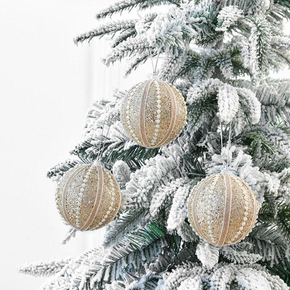 Pendant Window Christmas Atmosphere DIY Decoration Ball Christmas Balls Pendants Colored Balls