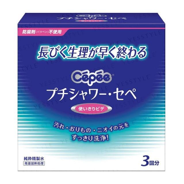 Cotton labo - Очищающий лосьон для интимной гигиены Cepee 3 pcs