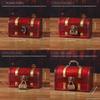 Wooden Privacy Storage Box With Lock For Jewelry And Keys For Bedroom And Living Room
