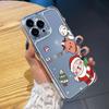 Weihnachts-Handyhülle für iPhone 11 13 XR 15 Pro Max 12 16 Pro Max für iPhone 14 7 8 Plus XS Max Samsung A15 A55 A05 Redmi 12 13C 13 Huawei Mate 30 40