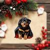 Delightful Acrylic Dog Hanging Charm Perfect For Car Decoration Bags And