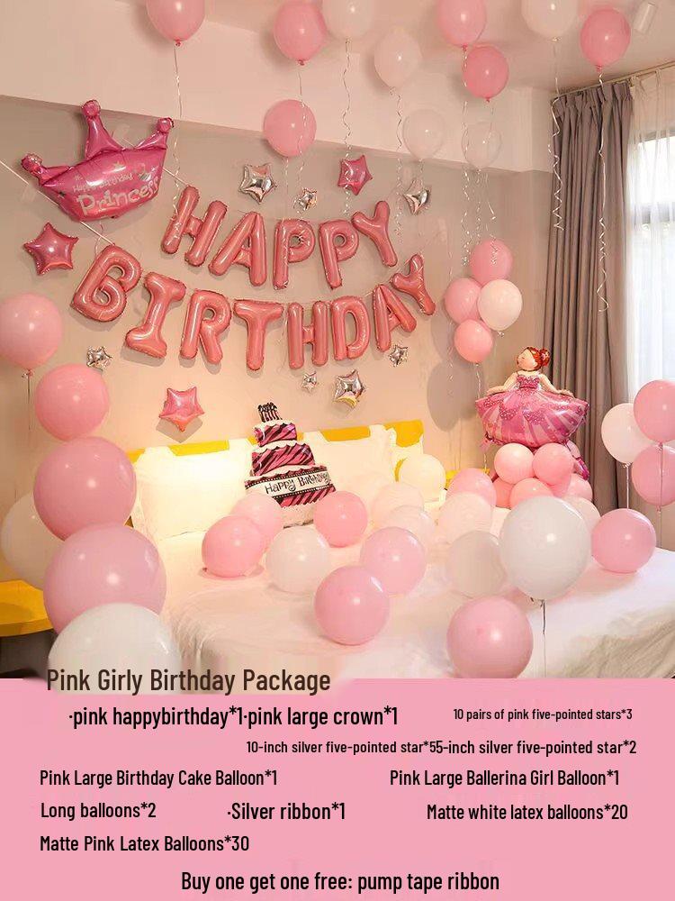 18th Birthday Party Decorations: Balloons & Background Wall Props for Boys & Girls