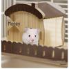 Deluxe Anti-Escape Hamster Cage with Spacious Wire Design.