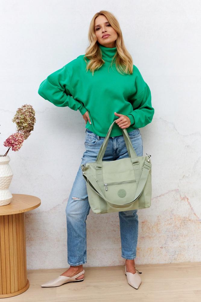 Großer Damen-Shopper aus Nylongewebe - Peterson