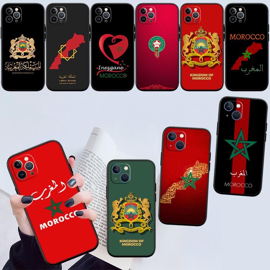 Morocco Flag New High-End Shell Phone Case for Redmi Note 13 14 Pro+ Plus A3 A3X 13X 13C 13R 14S 14C 14R