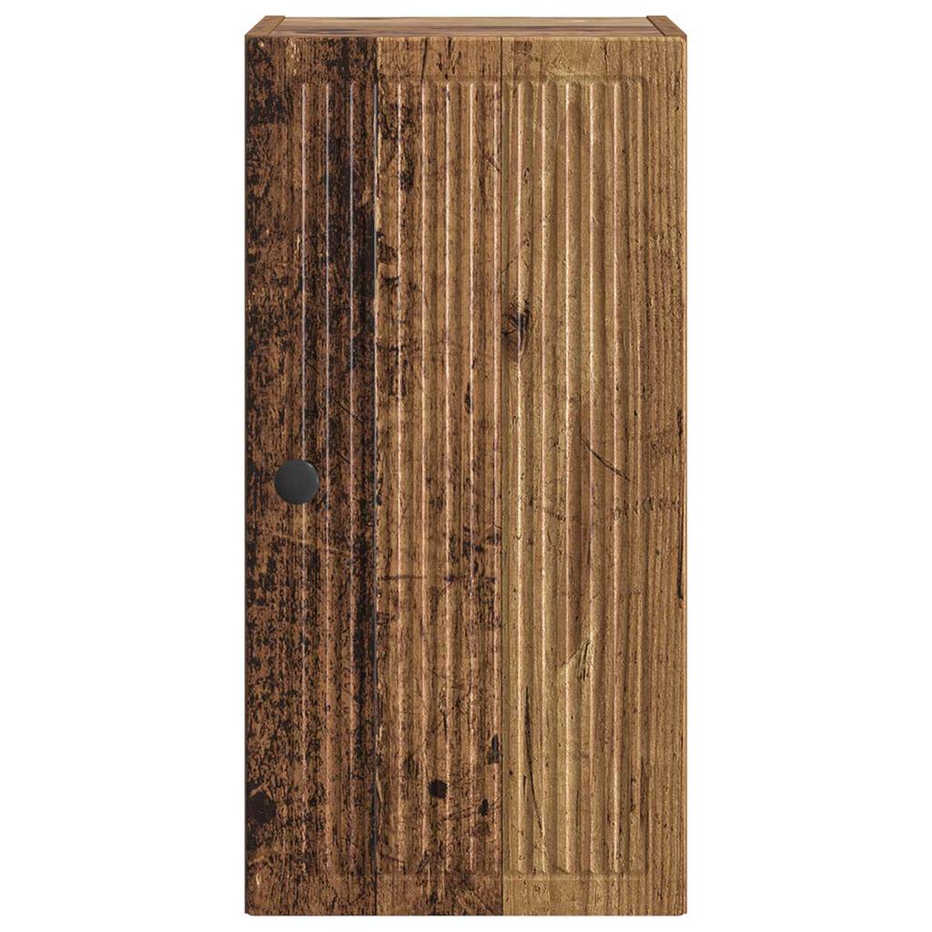 Bathroom Wall Cabinet EDE Reclaimed Wood 30 X 31 X 59 Cm