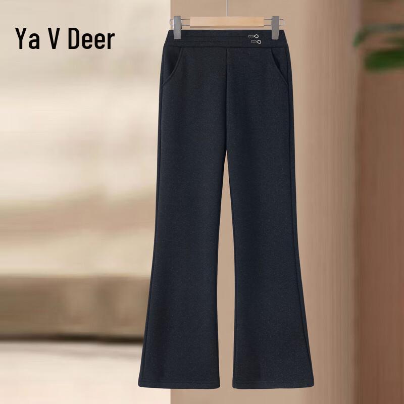 Yalu Mama Women's Autumn/Winter Micro Flared Casual Pants