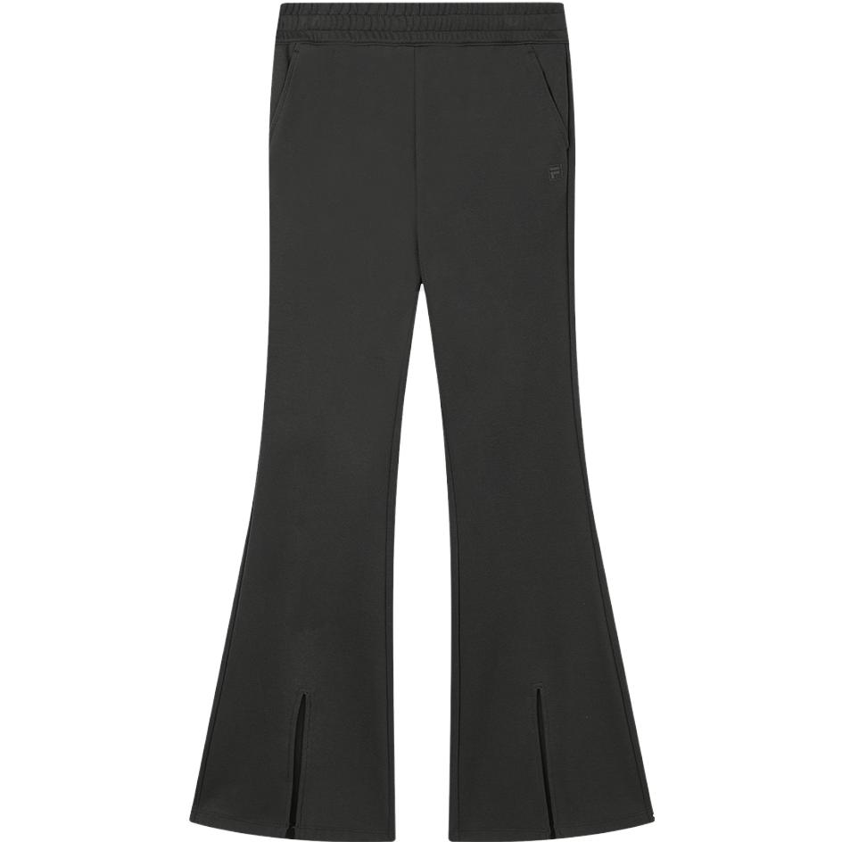 

FILA 2023 осень новые трикотажные длинные брюки модные пригородные узкие повседневные расклешенные брюки женские брюки серые хаки F11W339613F-DK M