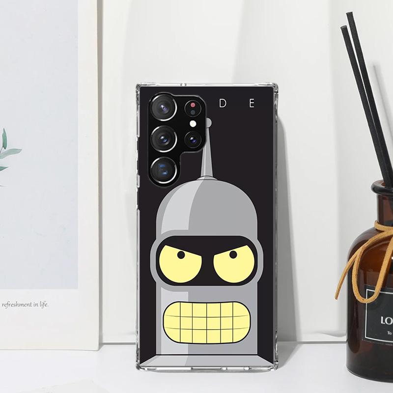 Cartoon F-Futuramas Phone Case For Samsung Galaxy S26 S25 Edge S24 FE S23 S22 Ultra S21 Plus S20 + Art Fundas Back Cover Galaxy