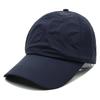 Nuovo Cappellino Snapback Estivo Unisex Asciugatura Rapida Donna Colore Unico Versione Coreana Cappellini da Baseball Regolabili per Esterni Sottile Hip Hop Cappello da Papà