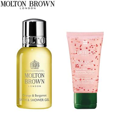 Volumizing Shampoo & Citrus Bergamot Body Wash Travel Duo