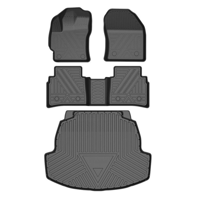 TPE Waterproof Non-Slip Foot Pads for 2021 Toyota Ling Shang Floor & Trunk Mats
