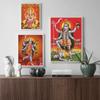 Shiva Parvati Poster, Hinduismus, religiöse Kunst, Ganesha, Leinwandgemälde, Vishnu, gedrucktes Wandbild, Wohnzimmer, Heimdekoration