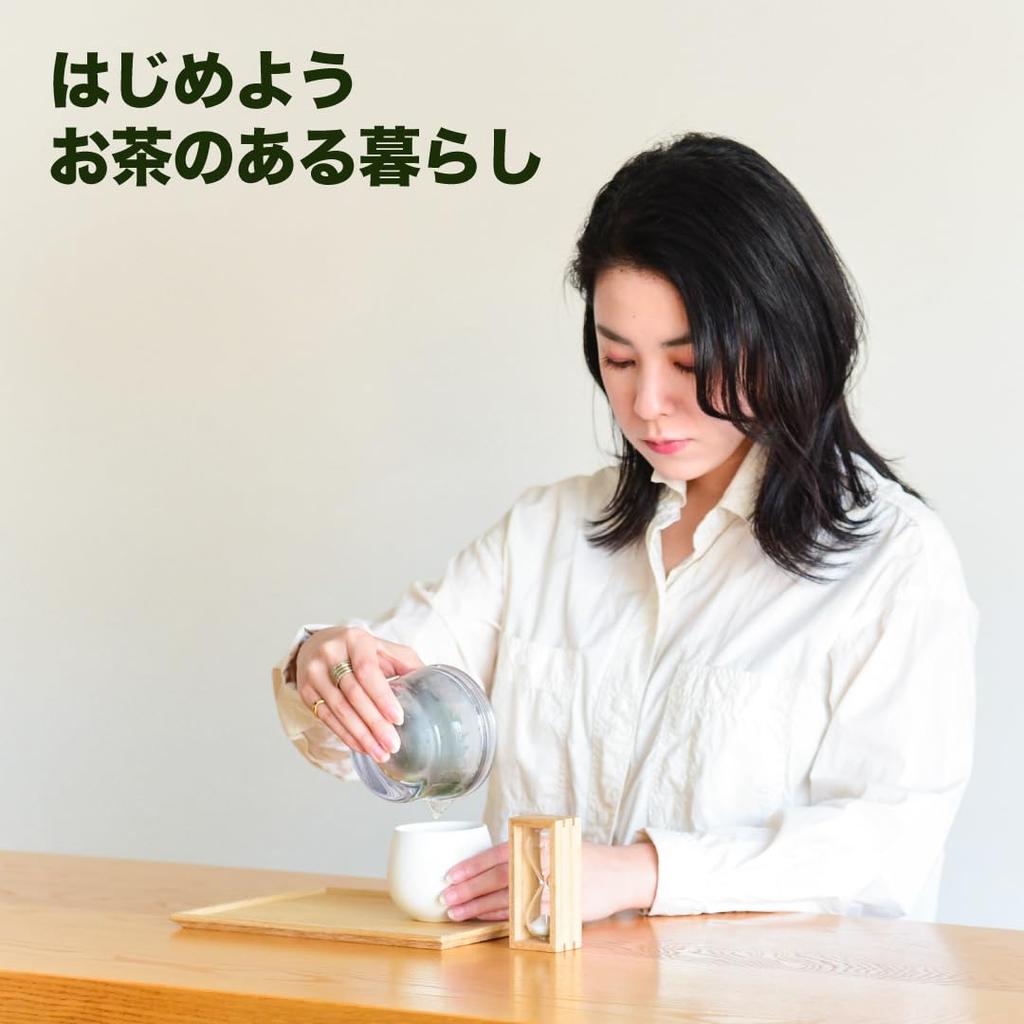 [Senchado Tokyo] [Transparent Teapot] 120ml with Tea Strainer, Unbreakable, Heat-Resistant, Compact, Made In Japan, Dishwasher Safe