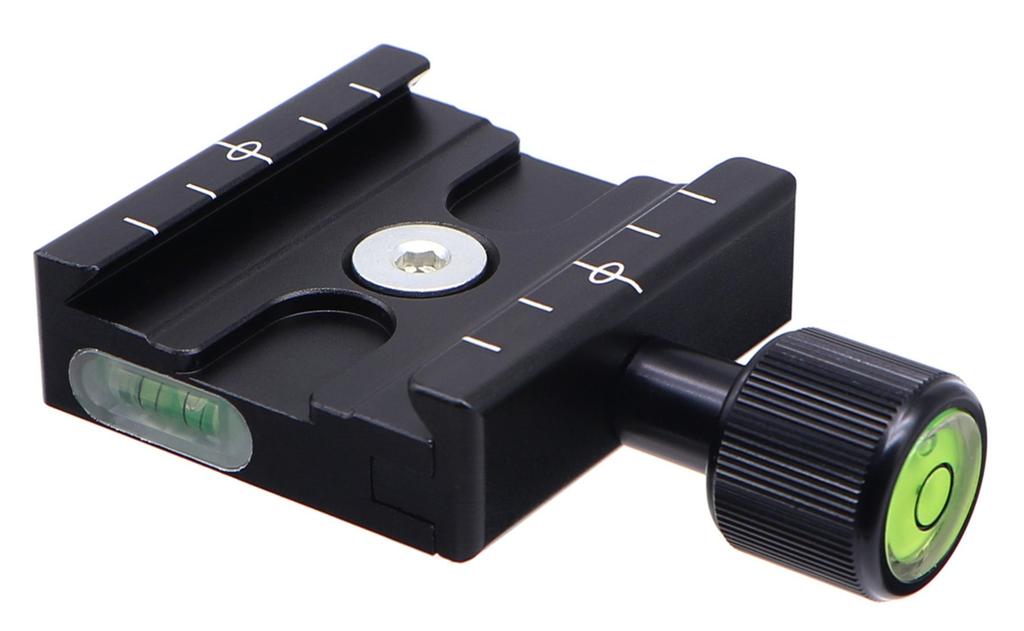 INPON Quick Release 50mm Head Clamp, Arca-Swiss Compatible, Tripod/Ball Head/Pan