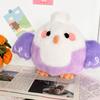 1018cm Flauschige Vogelpuppe Plüschtier Gefüllter Papagei Lila Schwarz Blau Grün Cartoon Tier Plüschtier Heimdeko Geschenk