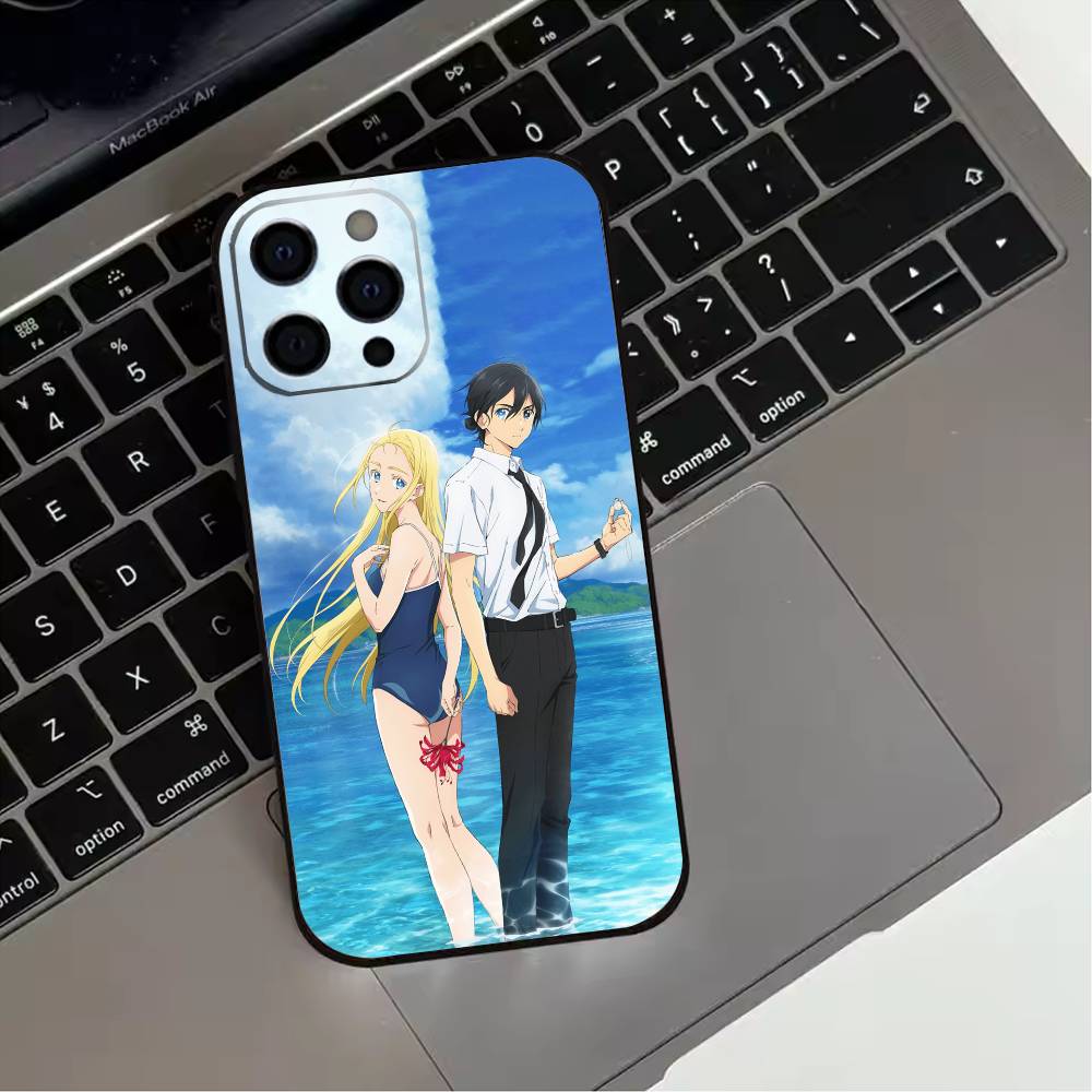 

Summer Time Rendering Phone Case For iPhone 17,16,15,14,13,12,11 Plus,Pro Max,XS,Soft Silicone Black Cover iPhone17