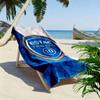 Troyes AC Print Beach Towel, Large Soft Quick Dry Towel for Beach Camping Swimming