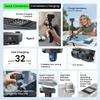 Magnetic Quick Release Mount for Camera Nylon Base with Charging Port Multiple Angle Adjustment