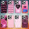 Juicy Couture Phone Case Color Silver Shell For IPhone 17 16 15 14 13 12 11 Pro Max Plus