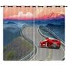 Curtain Race Racing 3D Digital Printing Blackout Curtain Punching