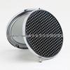 Embossed Double-Sided Pocket Makeup Mirror: Folding Portable High-Definition Handheld Mirror