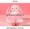 Cute Ballet Rabbit Plush Toy - Little Bunny Stuffed Animal Doll for Girls' Birthdays