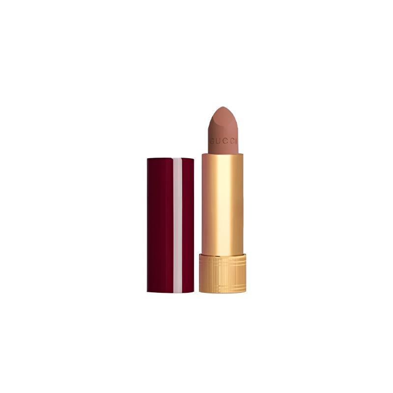 Gucci lipstick Holiday Limited Edition Golden Velvet Colorful Velvet Mist 2025 Christmas #126 Milk Tea Nude Powder Holiday Limited Edition 3.5g