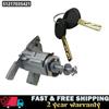 51217035421 Left Driver Car Door Lock Cylinder Barrel With 2 Keys For BMW X5 E53 2000 2001 2002 2003 2004 2005 2006
