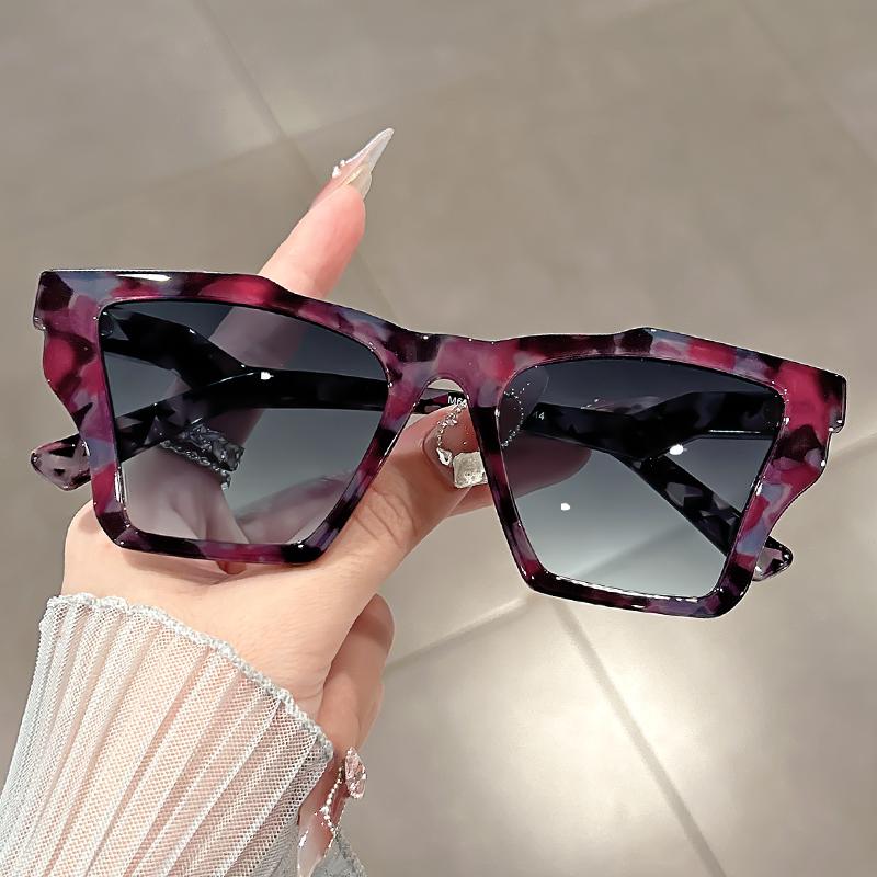 New Style Irregular Personalized Sunglasses for European American Dance Party Disco Fun Trendy Eyewear