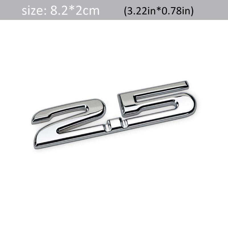 DSYCAR 1Pcs Metal 3D AWD Car Side Fender Rear Trunk Emblem Badge Sticker Decals Suit for Universal car,car decoration stickers
