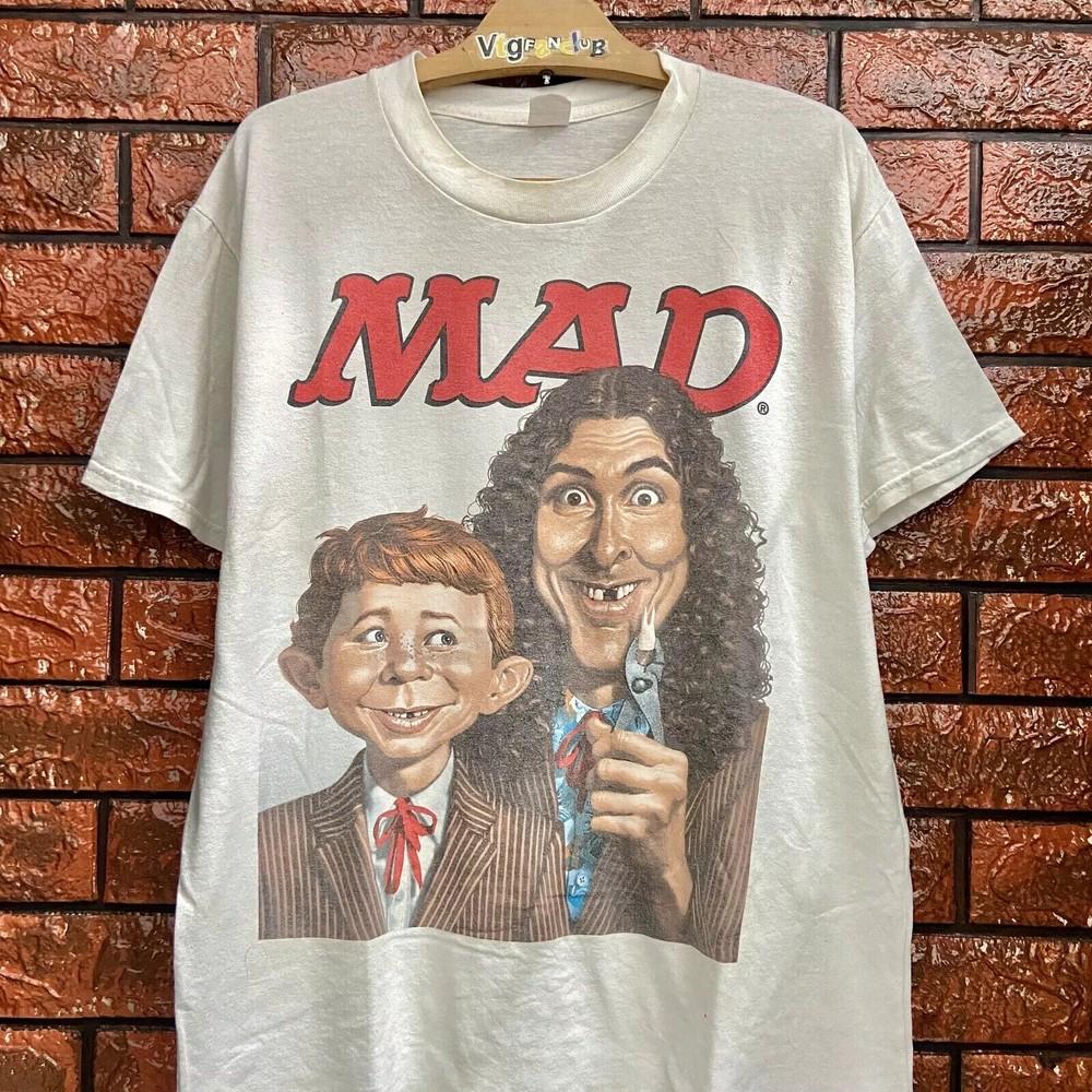 Mad Magazine Американская Сатира Комедия Поп-Арт Культура Панк Футболка _81 Унисекс Футболка L