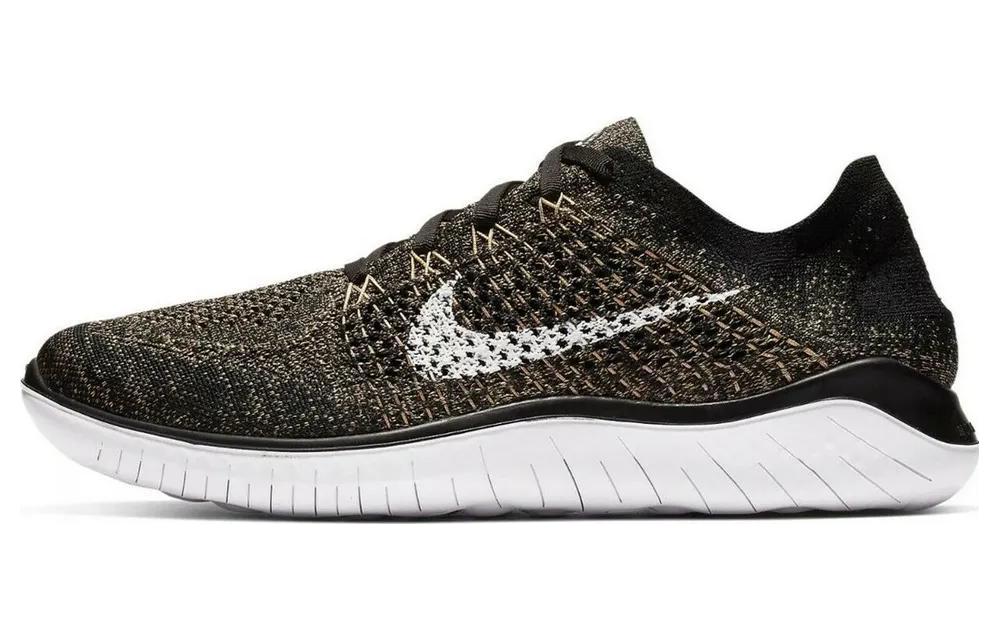

Nike Free Rn 2018 Flyknit Чорний Клубне Золото 942838-005 44.5