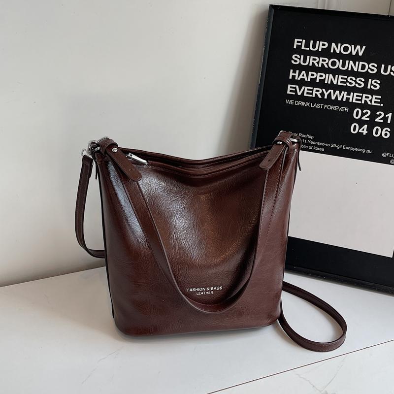 Velká Tote Taška Dámská Retro Dojíždějící Podpažní Taška Ramenní Crossbody Taška