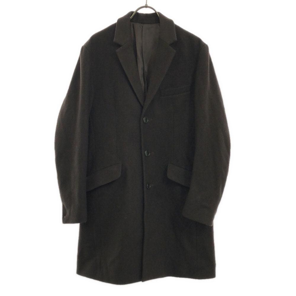 STUDIOUS Wool Blend Made In Japan Chester Coat 2 Brown Men's Used