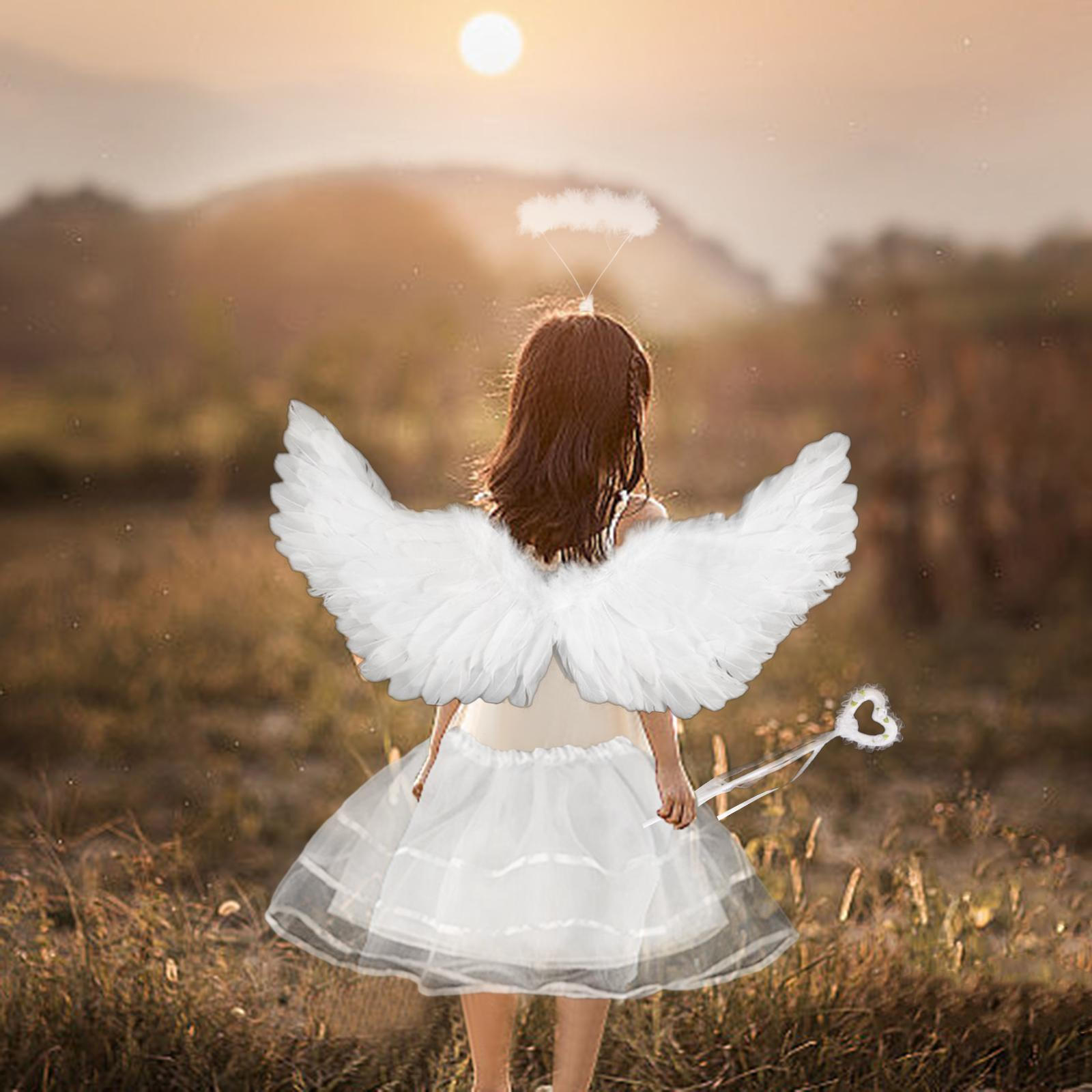 

4 предмета, костюм феи для девочек, сказочные юбки-пачки принцессы, повязка на голову, одежда на Хэллоуин, косплей M