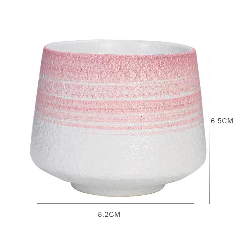 Large Ceramic Tea Cup Porcelain Teacups Teaware Japanese Kung Fu Tea Set Water Cup Master Cup Single Cup Pottery Cup Stoneware