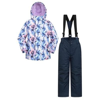 Childrens/Kids Patterned Ski Jacket & Trousers