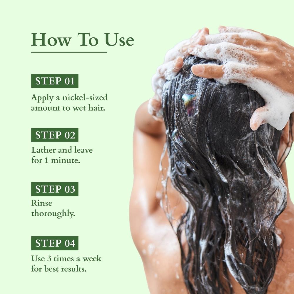 (Pack of 5) Batana Herbal Hair Shampoo 100ml – Rosemary Extract Moisturizing Shampoo for Dry Hair & Daily Hair Care Routine