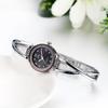 JewelryWe Sparkly Cute Women's Watch, Simple and Fashionable, Perfect for Birthdays and Valentine's Day (Silver)