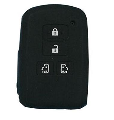 Silikon Smart Key Hülle für Toyota und 80er Serie Esquire Schwarz Silikon Schlüsselhülle BestQ! Voxy, Noah, (1 Stück) -