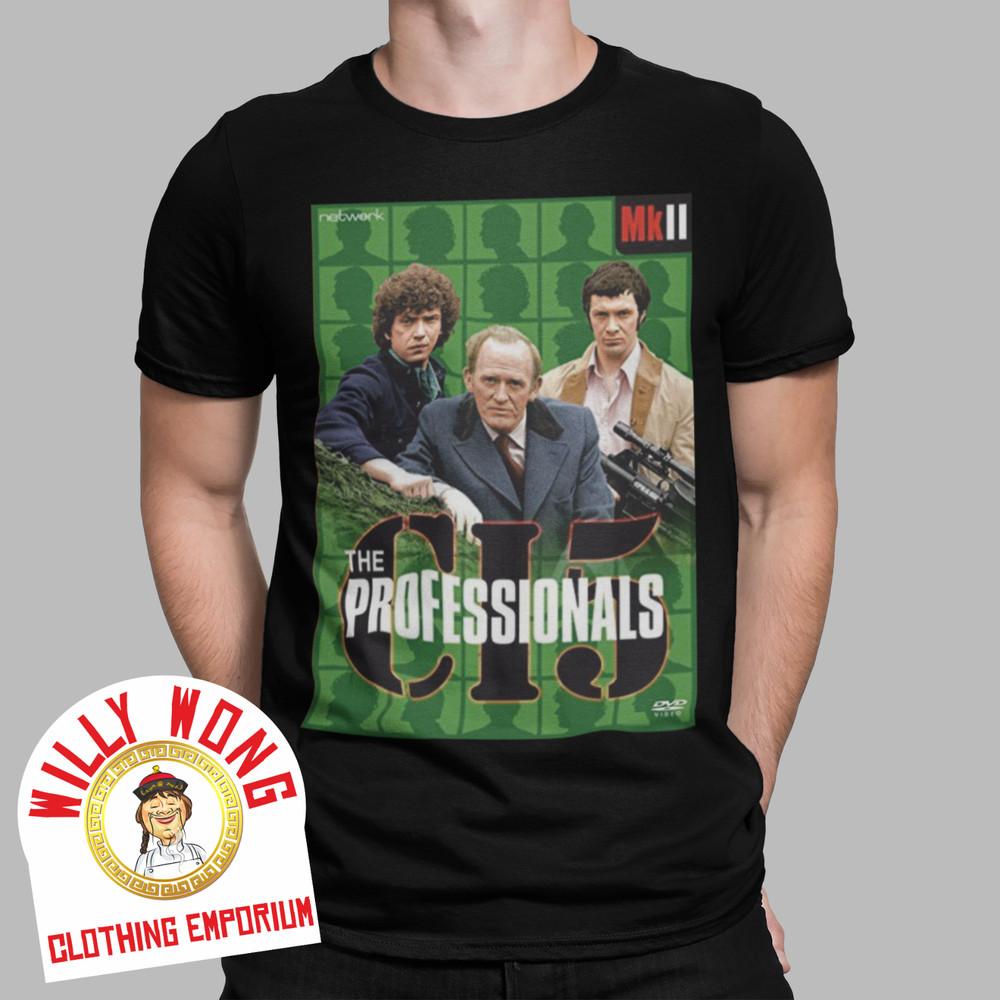 THE PROFESSIONALS T-SHIRT RETRO TV TRIBUTE 70S 80S CULT CLASSIC TEE FILM 3 Unisex T-Shirt S