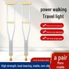 Anti-Slip Crutches for Seniors, Young People, or Recovery: Walking, Double Crutches, Sticks, and Walkers.