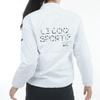 Le Coq Sportif Golf Stretch Forcer Collarless Heat Cold Size M Blouson, Windproof, Navi, Weather, Golf, Women's, LG4FWB01L, White,