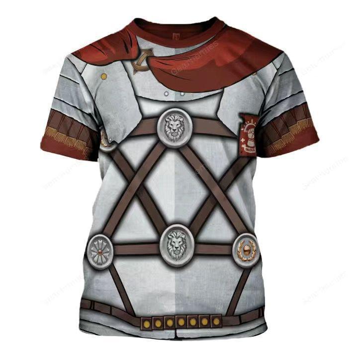 Kids T Shirts Casual Short Sleeved 3d Printed T-shirt Boy Be A Soldier Tops Fashionable Element Clothing