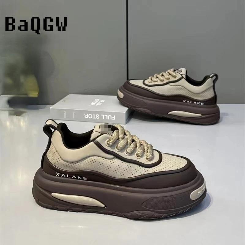 Fashion Original Mens Skateboard Shoe Designer Chunky Sneakers Women Streetwear Hip Hop Shoes Vulcanized Sneakers Men Luxury Trainers