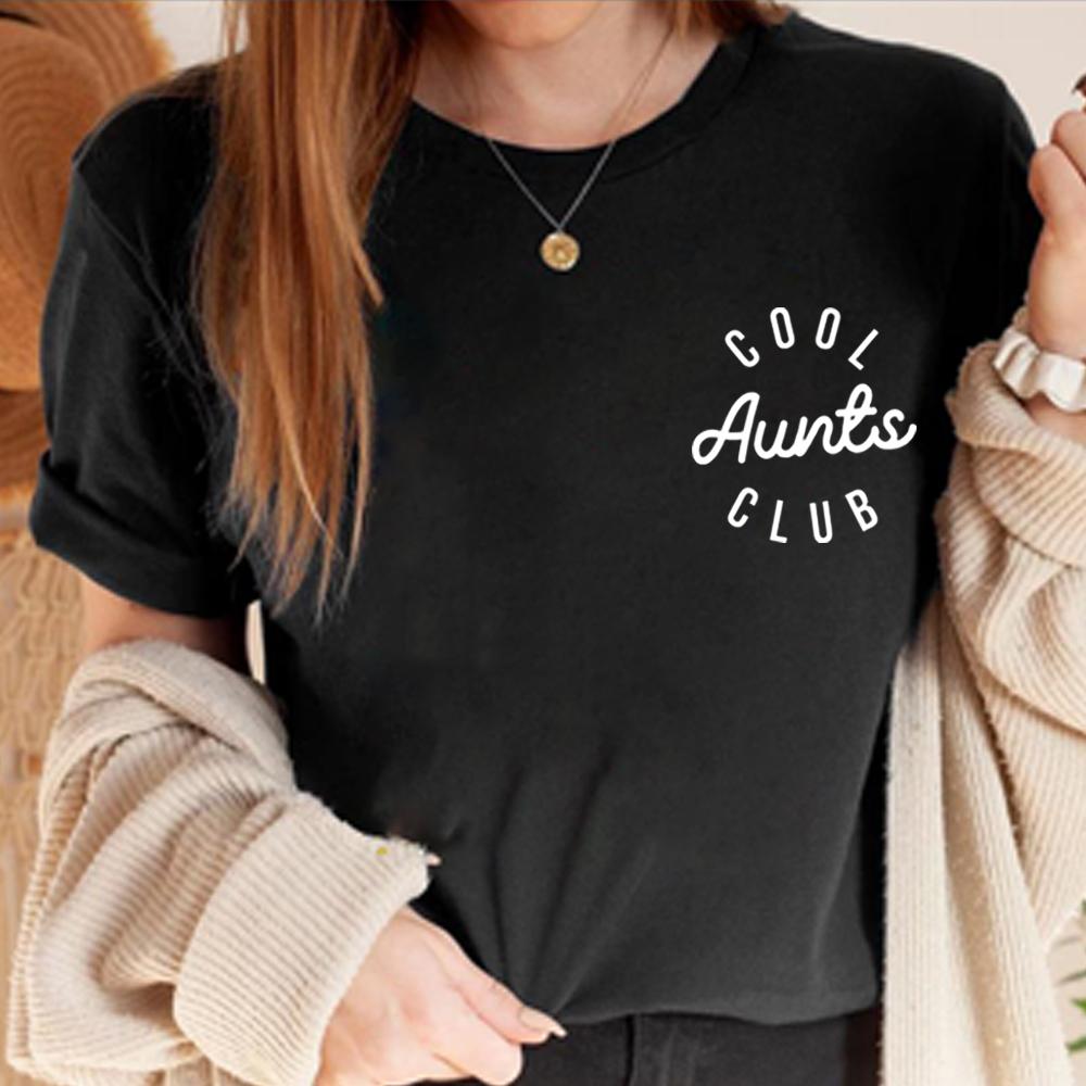 Cool Aunts Club T Shirt New Aunts Tshirt Favorite Aunt Shirt Tees Cool Aunt Gift From Niece Funny Cool Aunt Graphic T Shirts