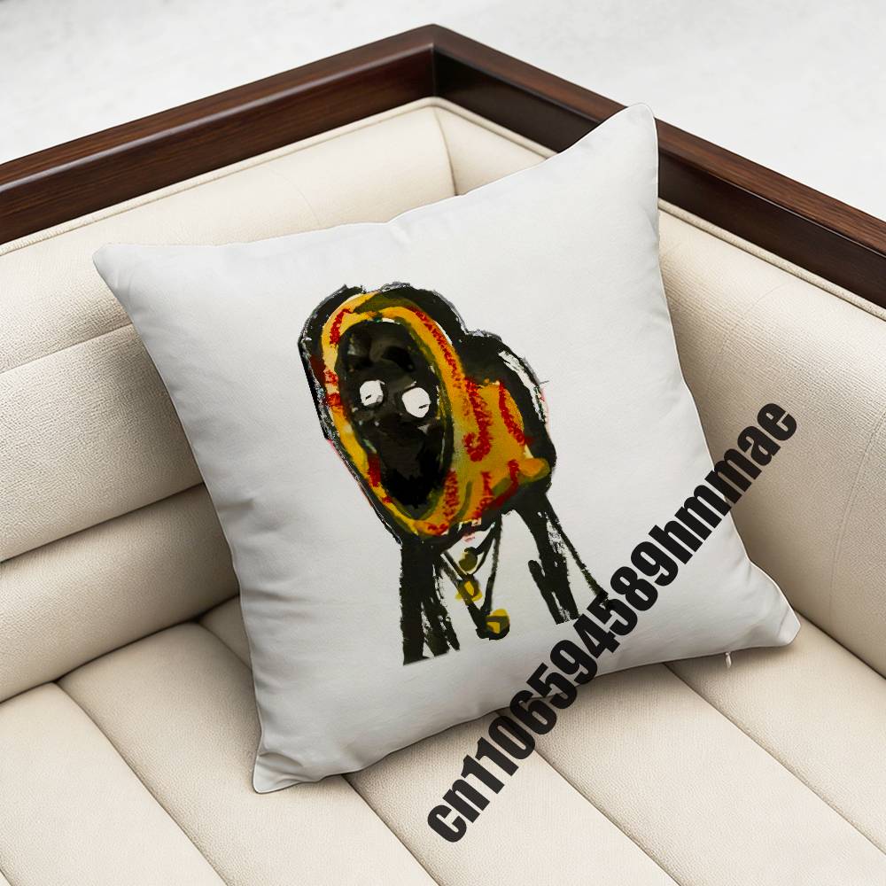 For A-A$Ap Rocky Dont Be Dumb A-Asap Throw Pillow Case Sham 45X45Cm 40X40Cm Square Car Pillowcase Pad Cushion Cover